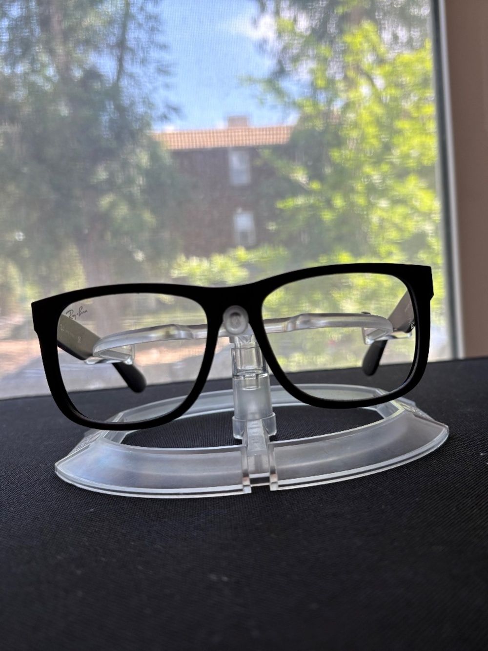 Ray-Ban Justin clear sunglasses (RB4165)